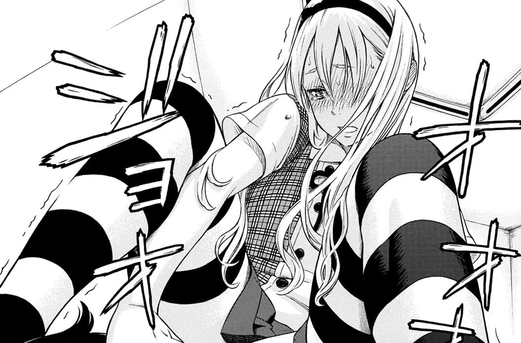 【試し読み】きい『放課後バニラ』一緒にエレベーターに閉じ込められてしまった美少女JKのおしっこを飲むことになる成年コミック